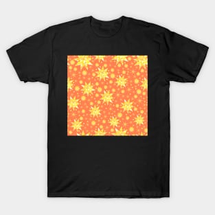 Sundazzle on Orange Repeat 5748 T-Shirt